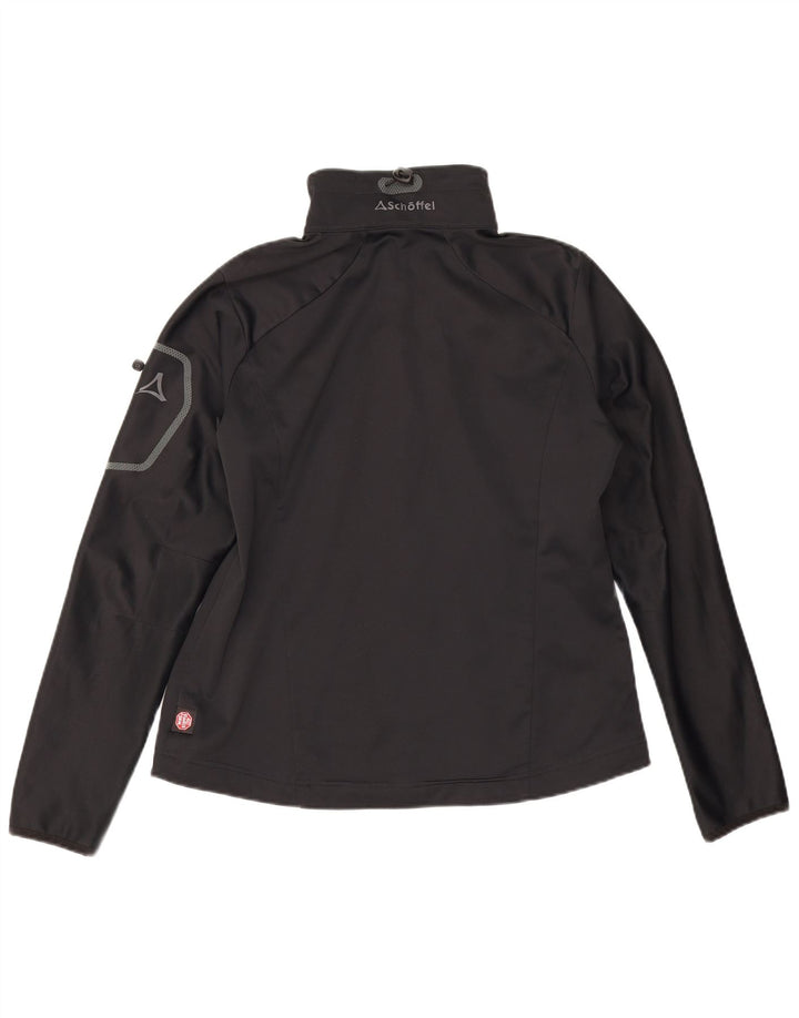 Damska kurtka dresowa Schoffel UK 14, duża, czarna, poliester