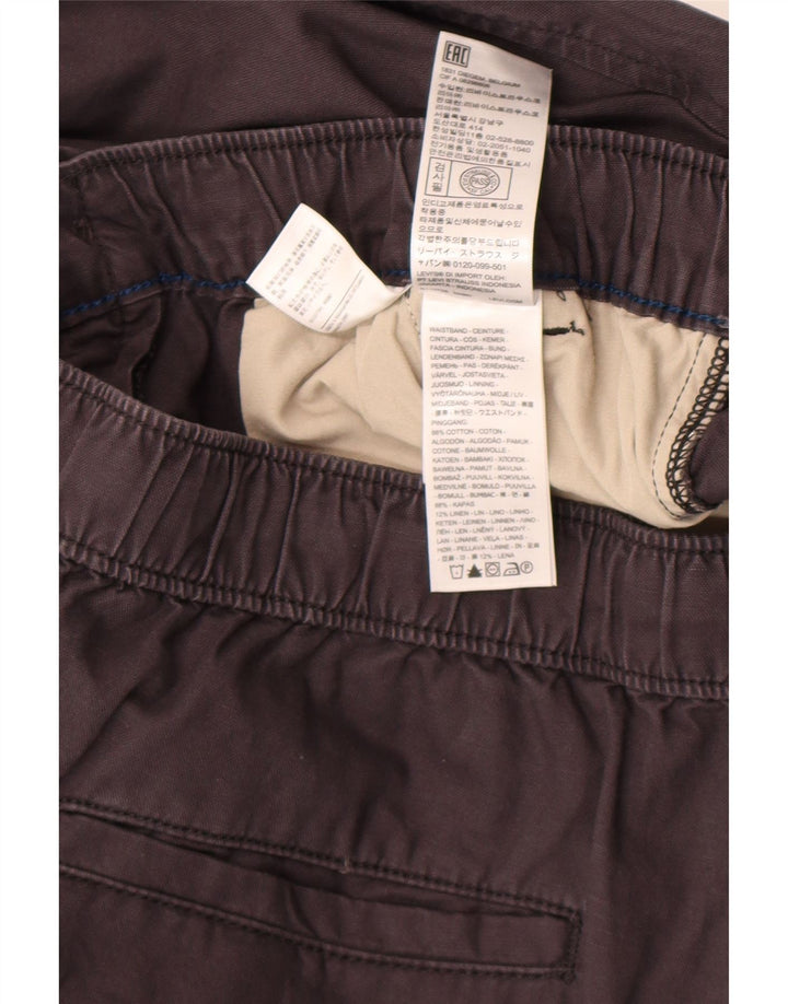 Męskie proste spodnie chino Levi's, średnie W30 L30, szara bawełna