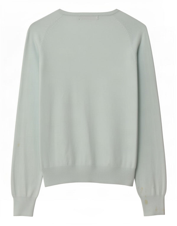 Sweter damski Zara Cardigan UK 14, duży, niebieski, bawełniany