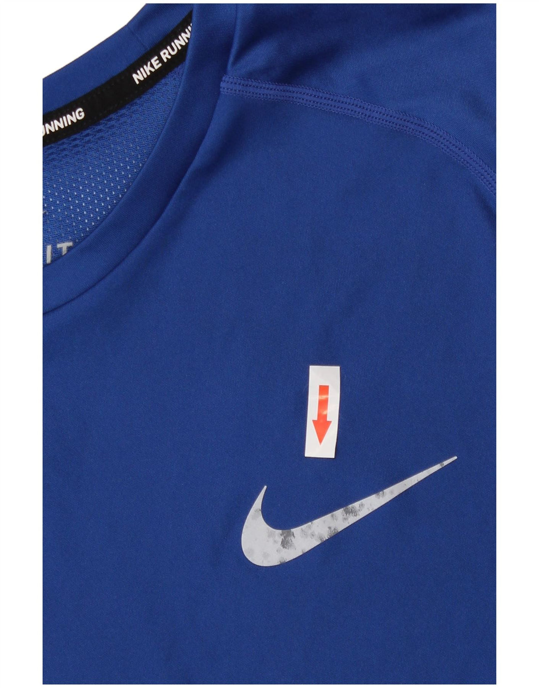 Męska koszulka Nike Dri Fit Top, średni niebieski poliester