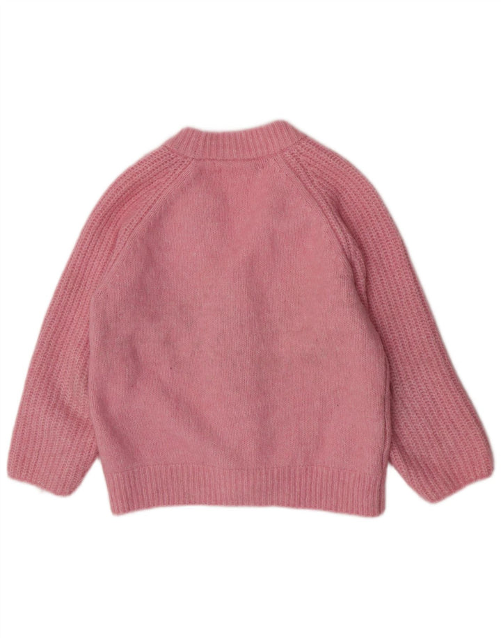 Sweter damski w stylu vintage, UK 14, średni róż