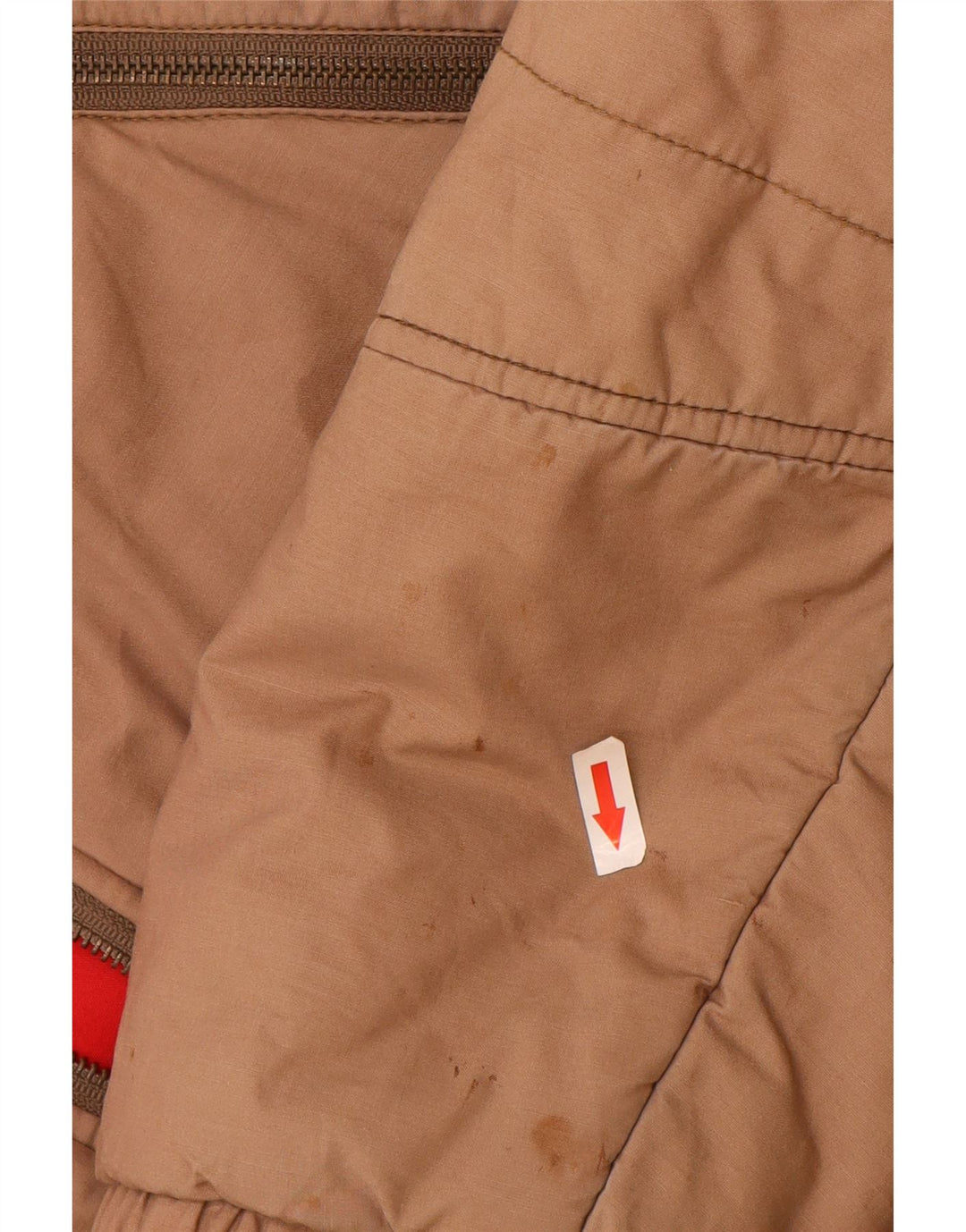Męska kurtka bomber Pierre Cardin UK 40, duża, brązowa, bawełniana
