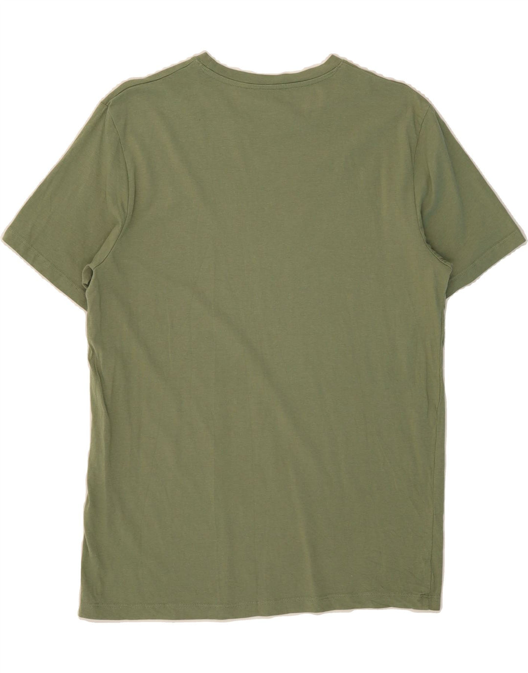 JACK & JONES Mens Graphic T-Shirt Top Medium Green Cotton Vintage Jack & Jones and Second-Hand Jack & Jones from Messina Hembry 