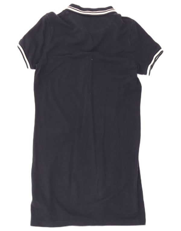 Damska sukienka polo Superdry UK 12, średni granatowy, bawełniany