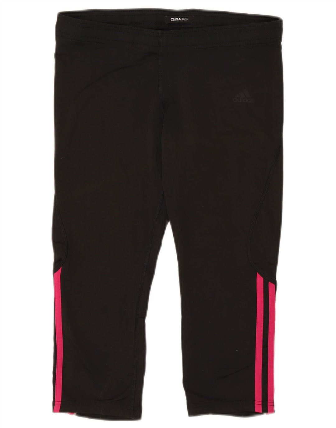 Legginsy Adidas Damskie Clima 365 Capri UK 14 Średni Czarny Poliester