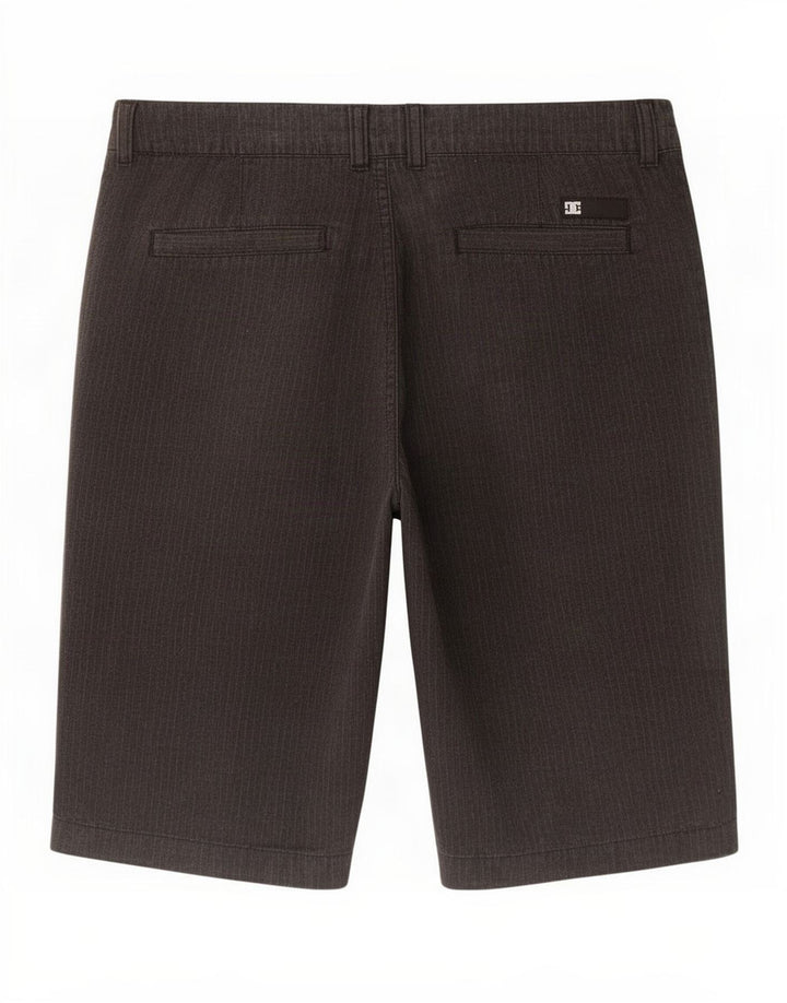 Męskie spodenki Chino DC, średnie W30, szare, bawełniane w prążki