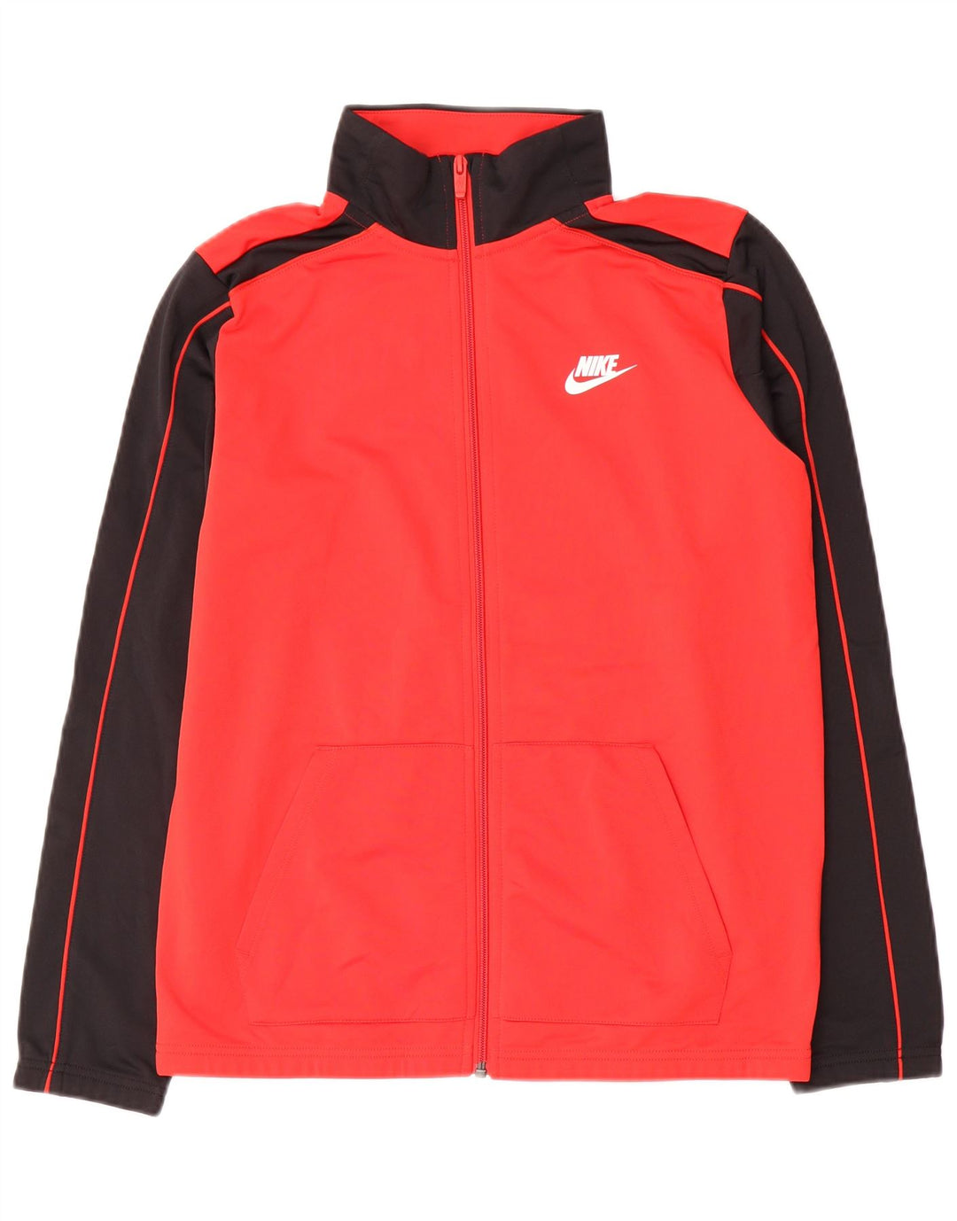 Chłopięca kurtka dresowa Nike 13-14 lat XL, czerwony, kolorowy poliester