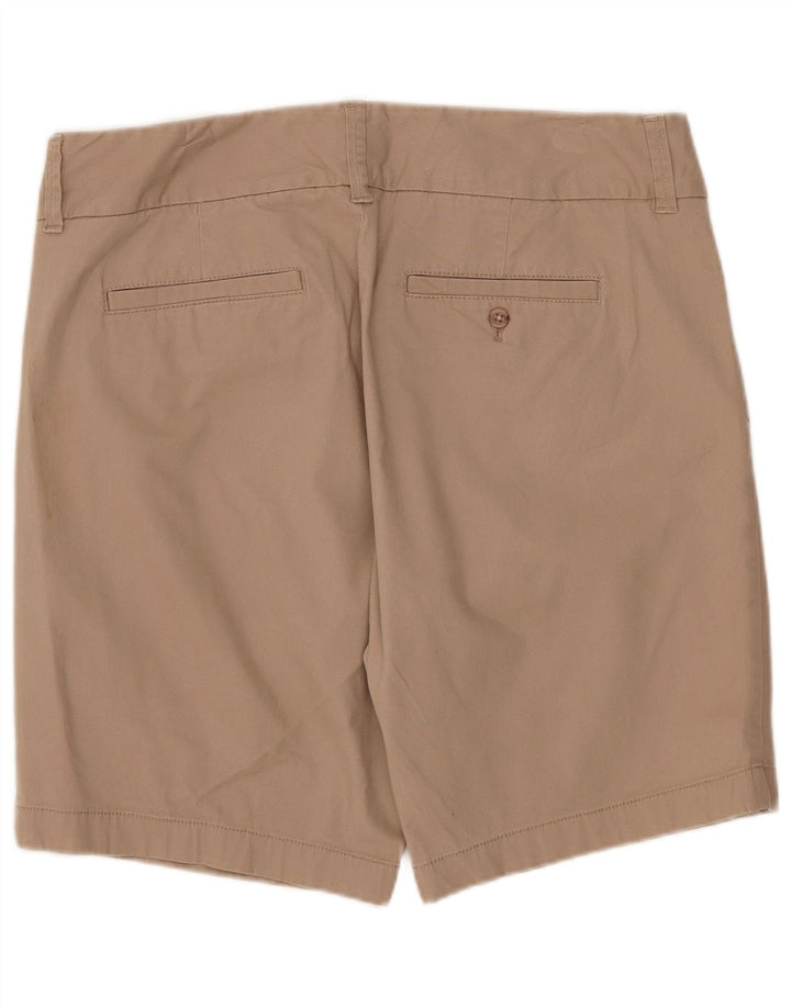 Damskie spodenki chino J. Crew US 8 Medium W32, brązowa bawełna