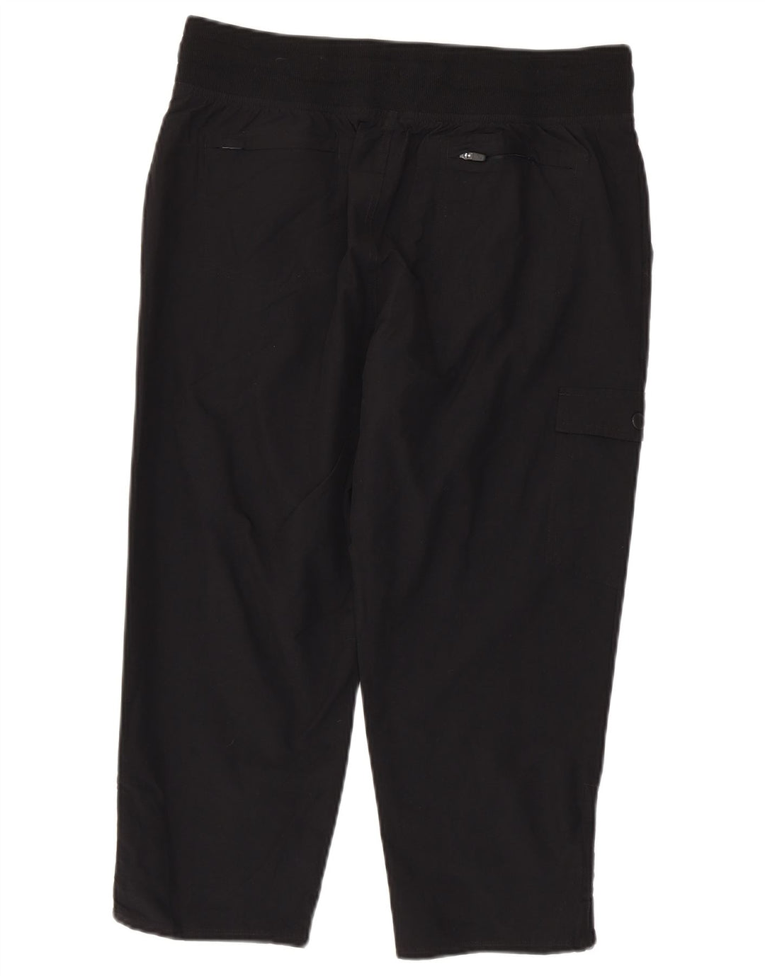 EDDIE BAUER Damskie spodnie Capri Straight Cargo Medium W30 L22 Czarne