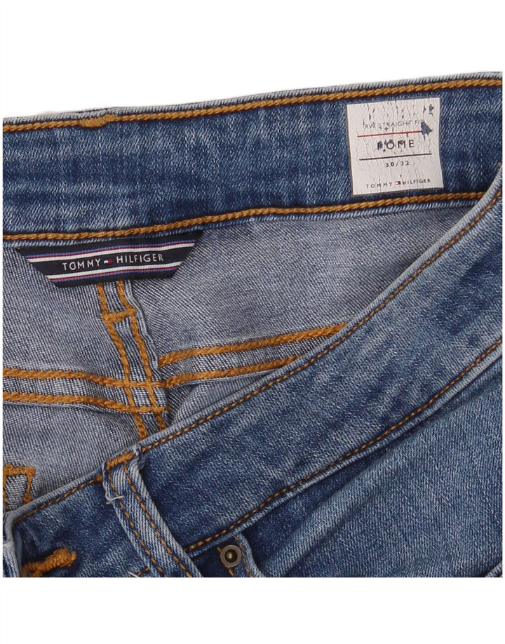 Damskie dżinsy Tommy Hilfiger Rome Straight W30 L32 Niebieskie