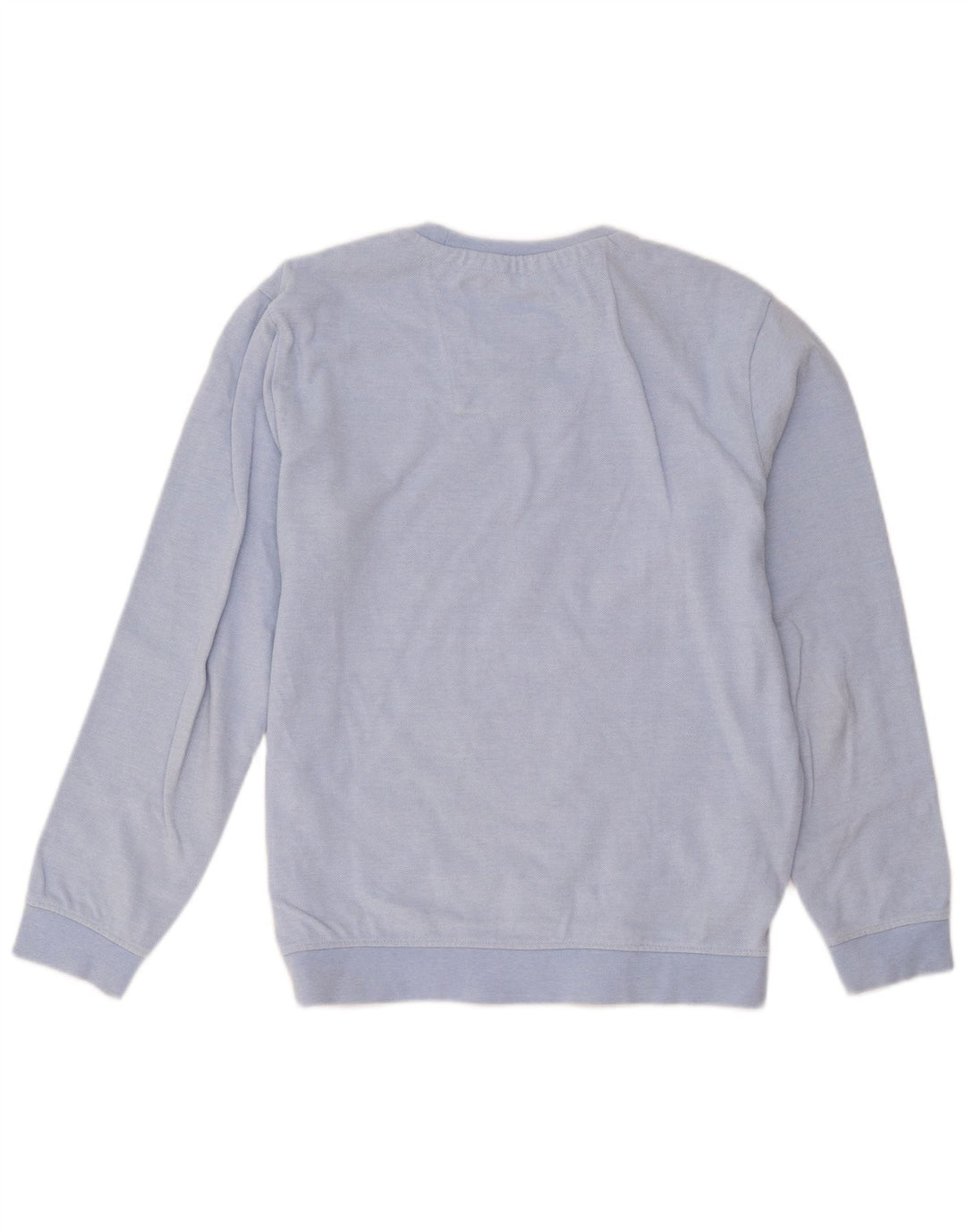 Crew Clothing Męska bluza sweterkowa Średni niebieski bawełniany