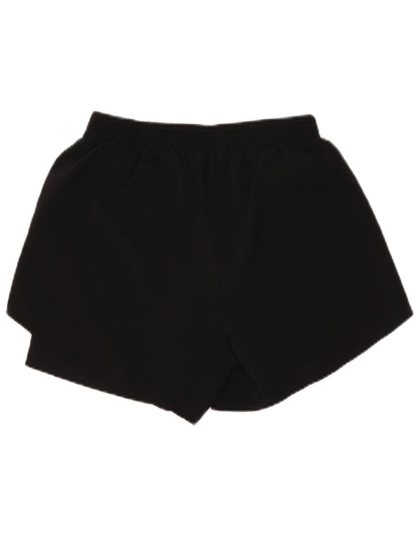 Damskie spodenki sportowe Adidas o regularnym kroju UK 8/10, małe, czarne, poliestrowe