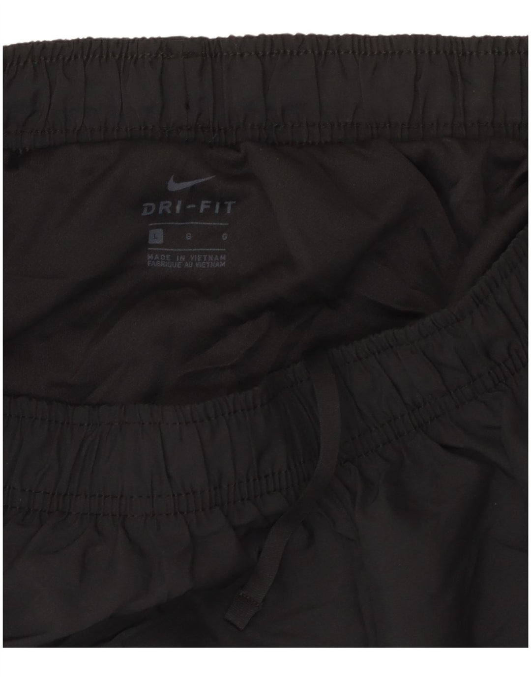 Damskie spodenki sportowe NIKE UK 14, duże, czarne, poliestrowe