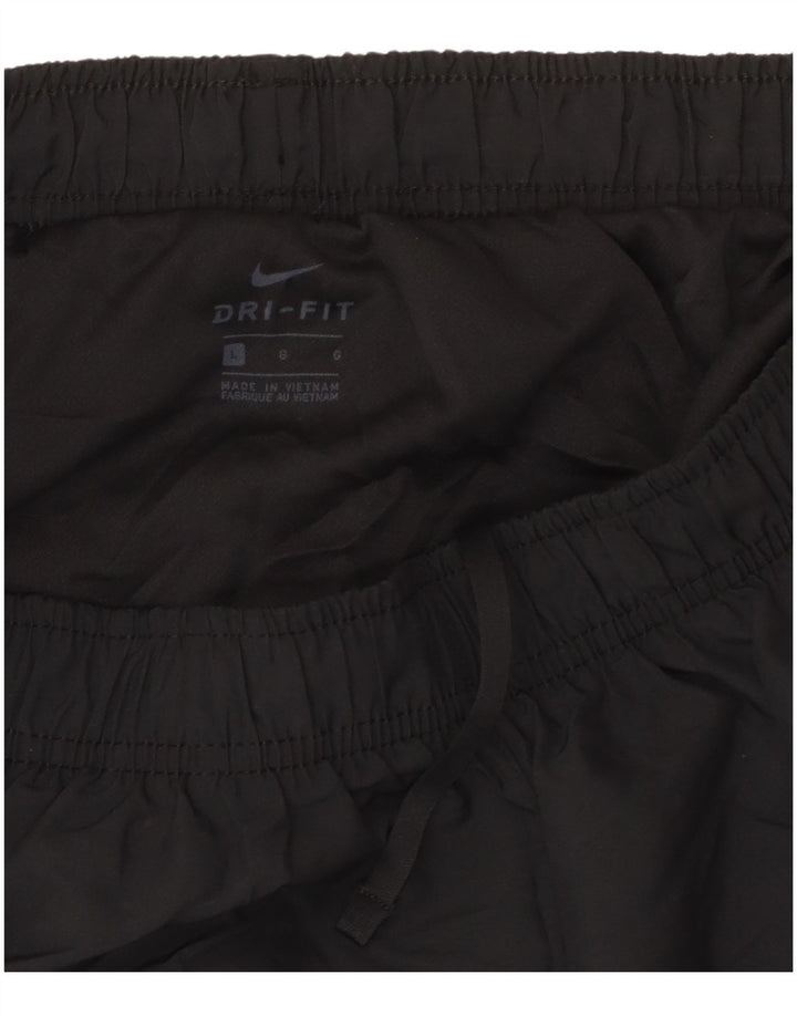 Damskie spodenki sportowe NIKE UK 14, duże, czarne, poliestrowe