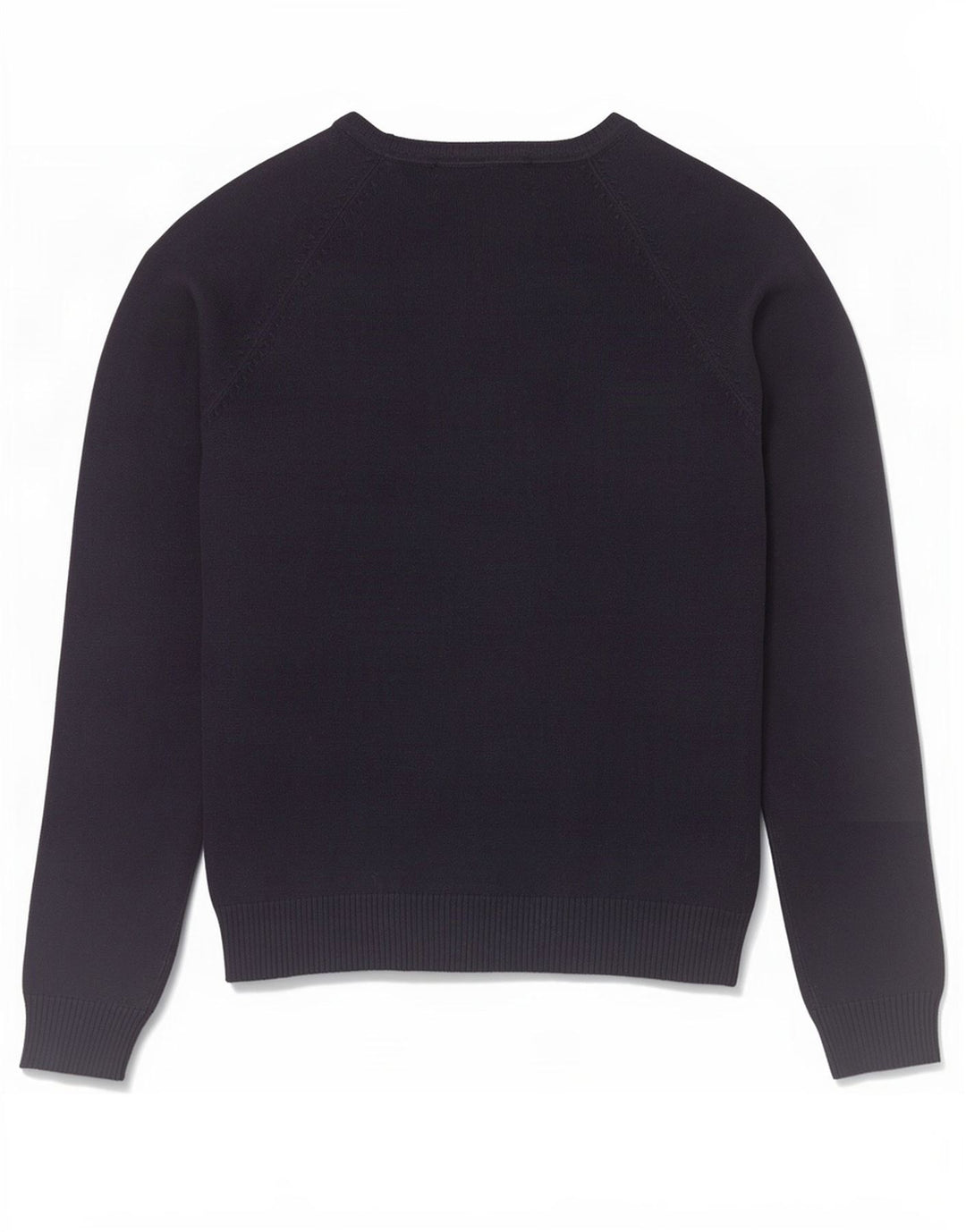 Sweter damski Zara z dekoltem w kształcie litery V, UK 12, średni granatowy
