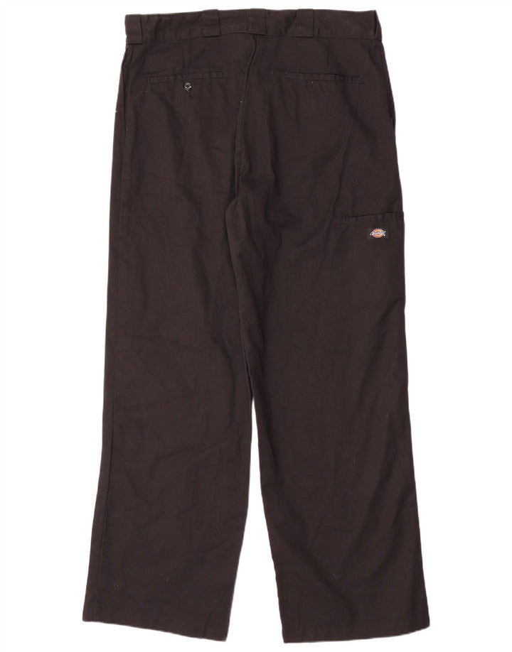 Męskie spodnie cargo Dickies o luźnym kroju W36 L32 Czarny poliester