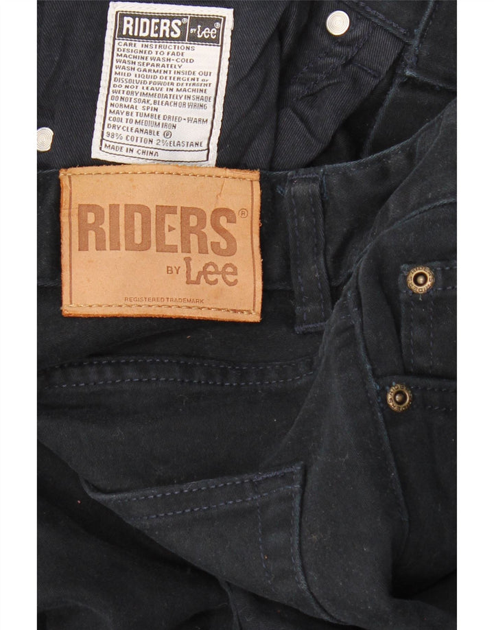 LEE Mens Straight Jeans W32 L33 Navy Blue Cotton