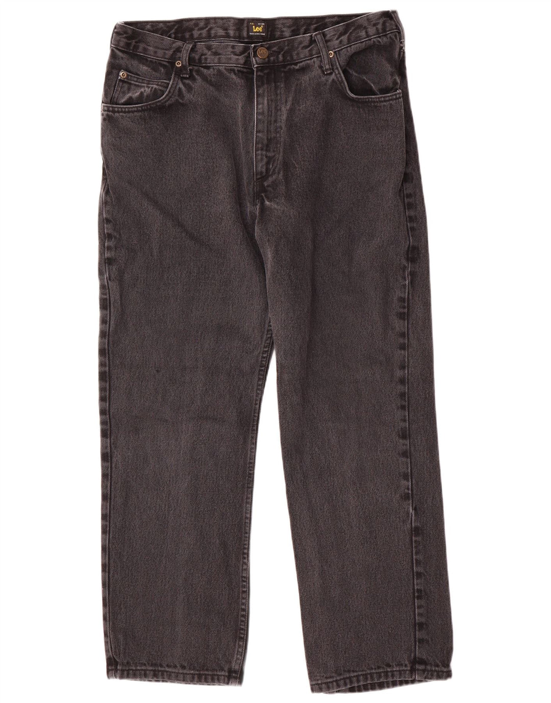 Męskie jeansy Lee Brooklyn Comfort W38 L30, szara bawełna
