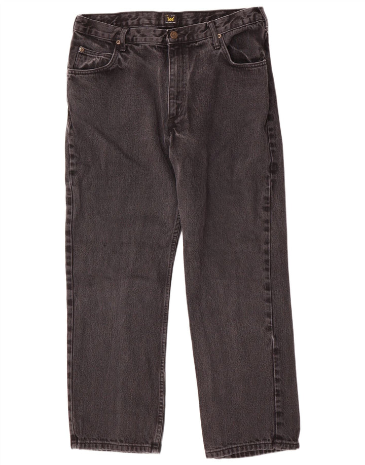 Męskie jeansy Lee Brooklyn Comfort W38 L30, szara bawełna