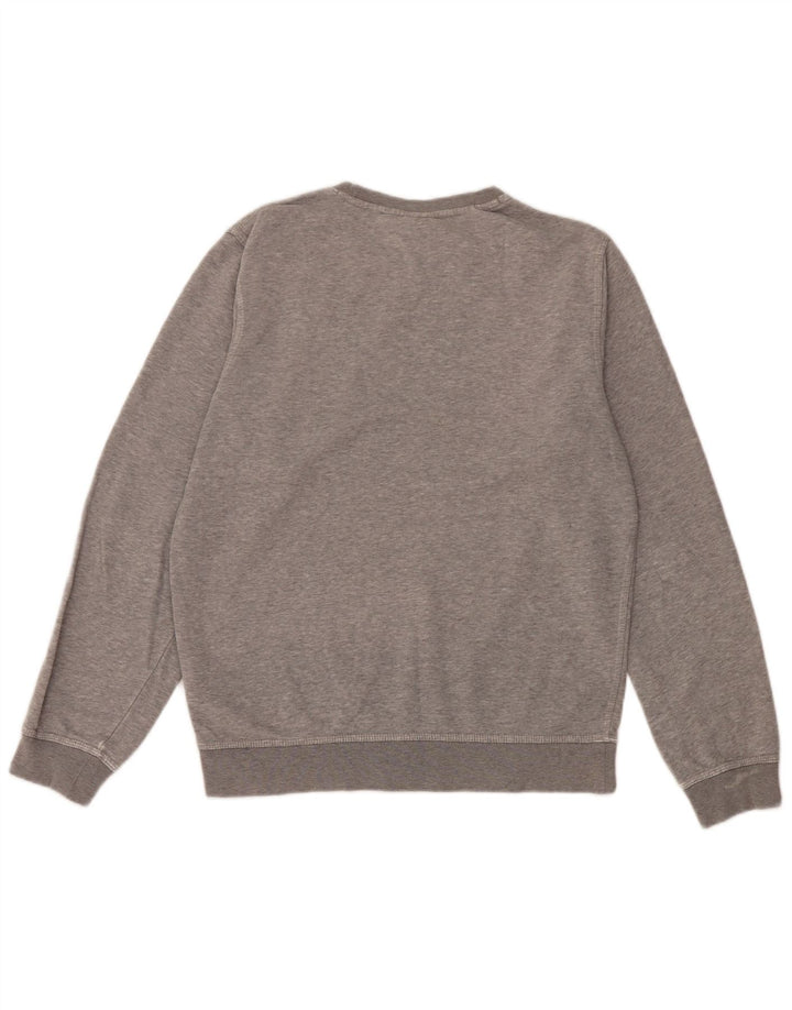 Męska bluza dresowa Nike, mała, szara, nakrapiana, bawełniana
