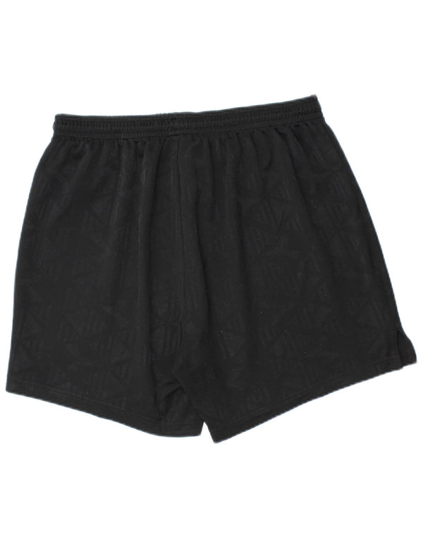 Męskie spodenki sportowe Diadora XL, czarne, geometryczne