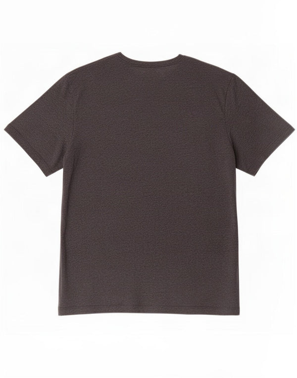T-shirt damski Hugo Boss Top UK 14, duży, szary, bawełniany