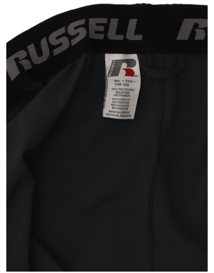 Męskie spodenki sportowe Russell Athletic Dri-Power 3XL, szary poliester