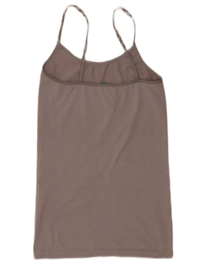 Damski top na ramiączkach Benetton UK 8 Small, szary poliamid