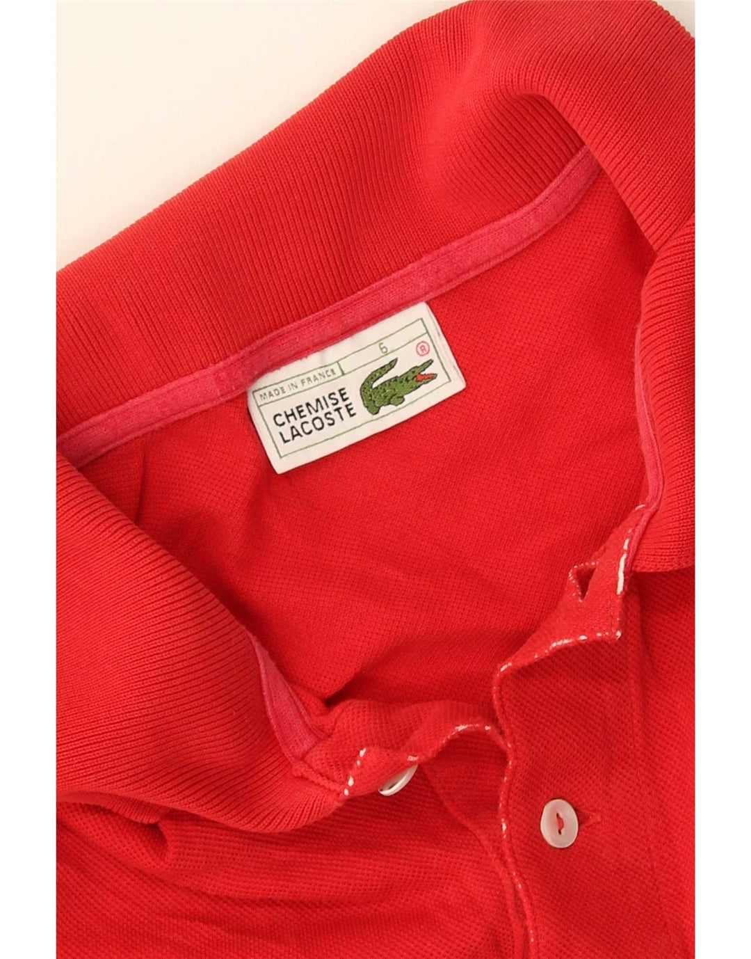 Męska koszulka polo Lacoste, rozmiar 6, XL, czerwona