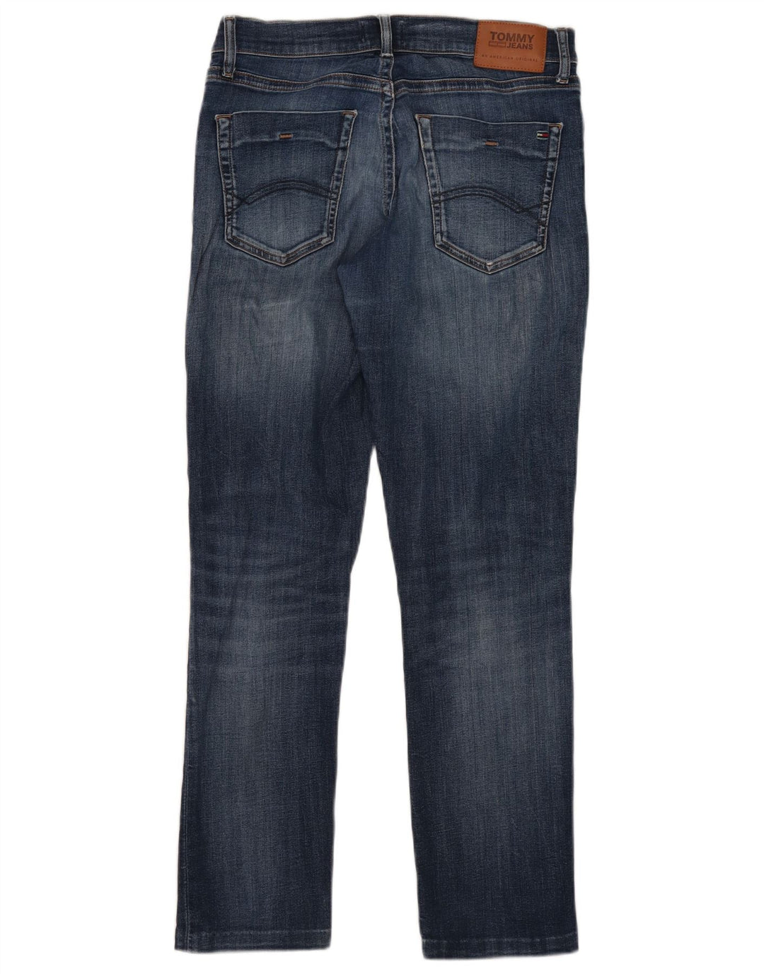 Męskie jeansy slim fit Tommy Hilfiger W32 L29 Niebieskie