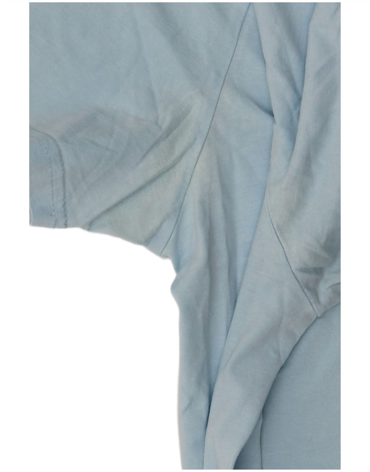 T-shirt męski Lyle & Scott, bawełniany, średni niebieski