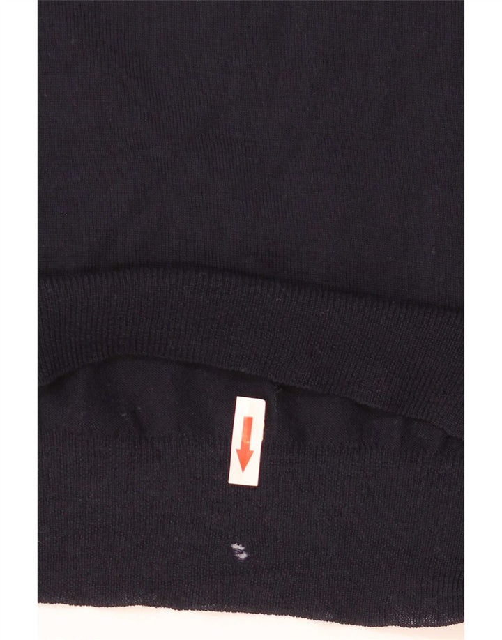 Sweter męski Trussardi Crew Neck, rozmiar S, granatowy
