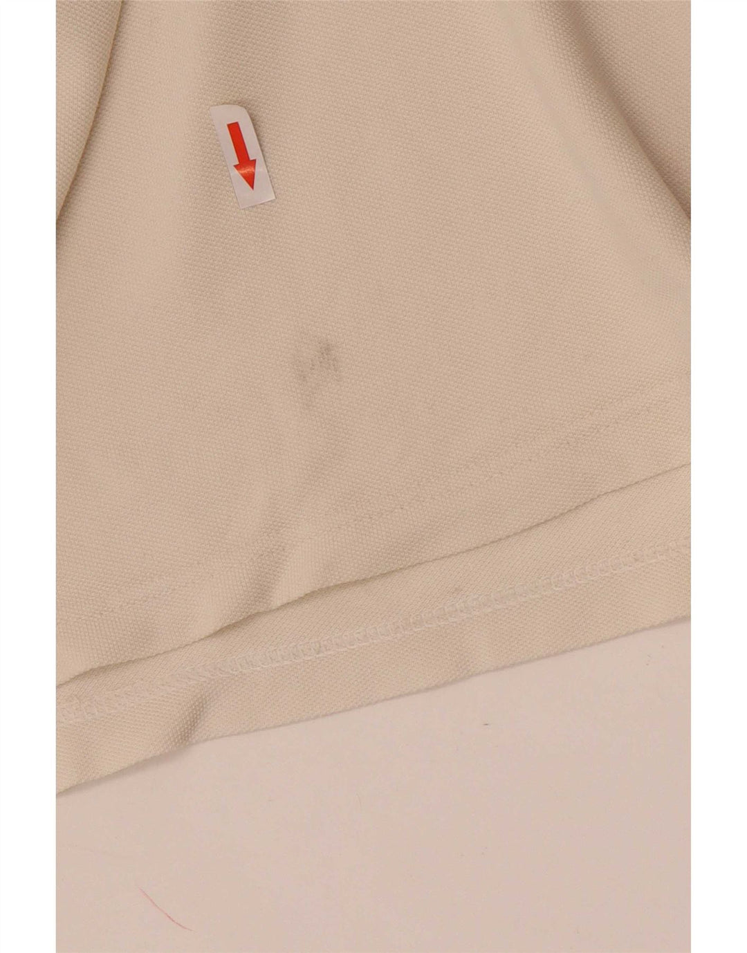 Męska koszulka polo Barbour, duża, bawełniana w kolorze złamanej bieli