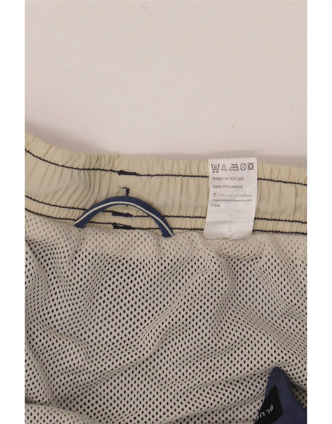 Męskie spodenki kąpielowe Marks & Spencer 2XL granatowe, poliamidowe
