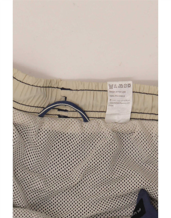 Męskie spodenki kąpielowe Marks & Spencer 2XL granatowe, poliamidowe