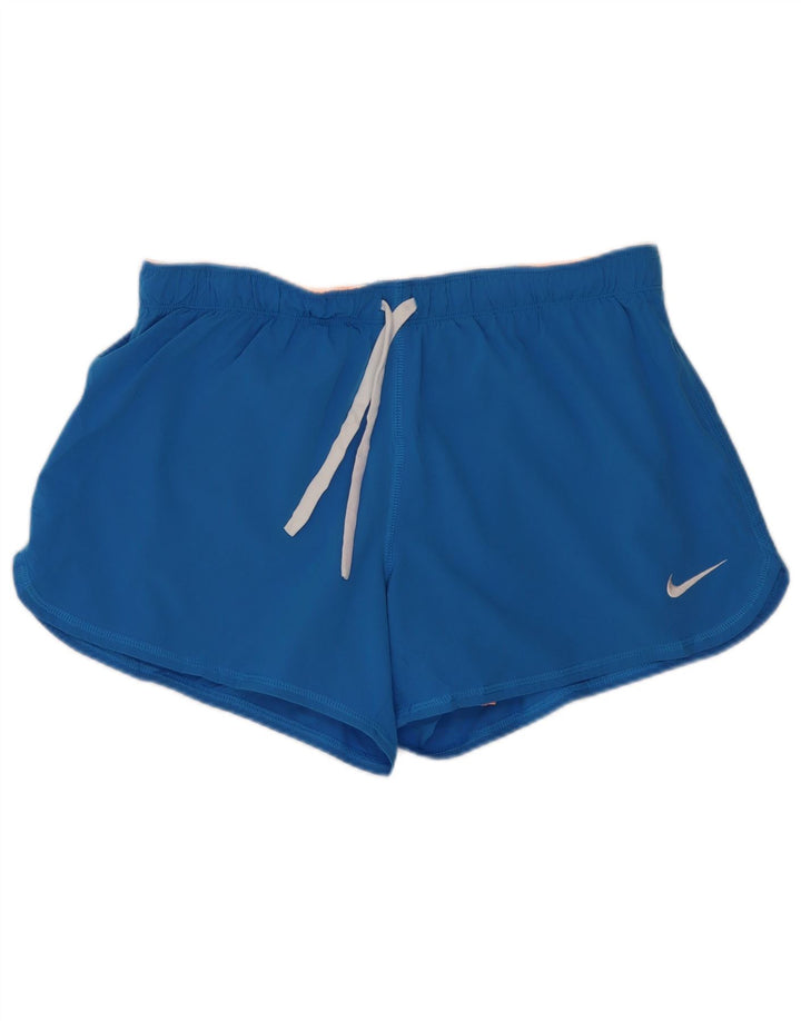 Damskie spodenki sportowe Nike Skort Regular UK 14, średnioniebieskie, poliestrowe sportowe