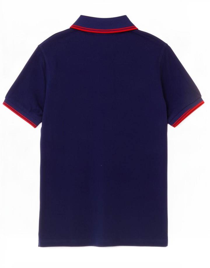 Męska koszulka polo Fred Perry Slim Fit, mała, granatowa, bawełniana