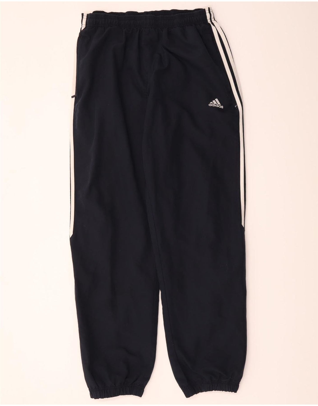 Adidas Męskie Spodnie Dresowe Joggery Duże Granatowe Poliester