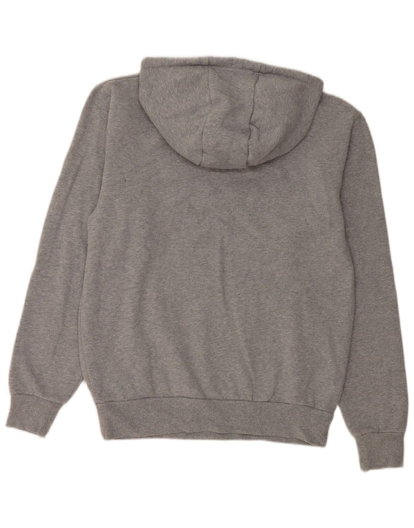 Damska bluza z kapturem Ellesse UK 12, średnia szara, nakrapiana bawełna