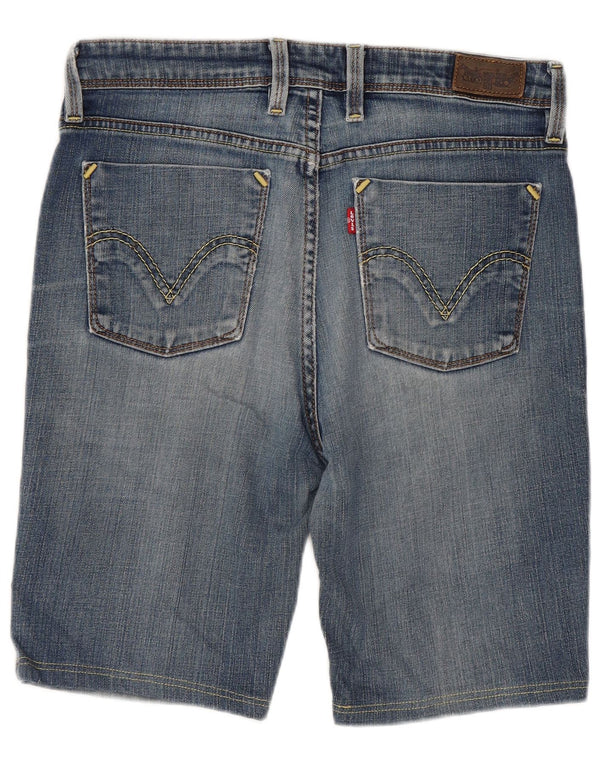 Damskie spodenki jeansowe Levi's W32, duże, niebieskie, bawełniane