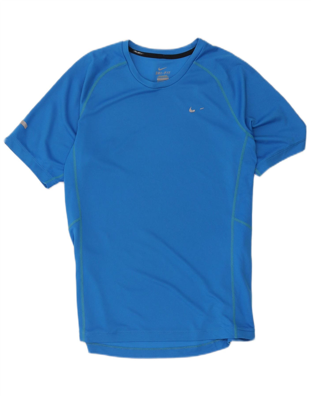 Męska koszulka Nike Dri Fit Top, średni niebieski poliester