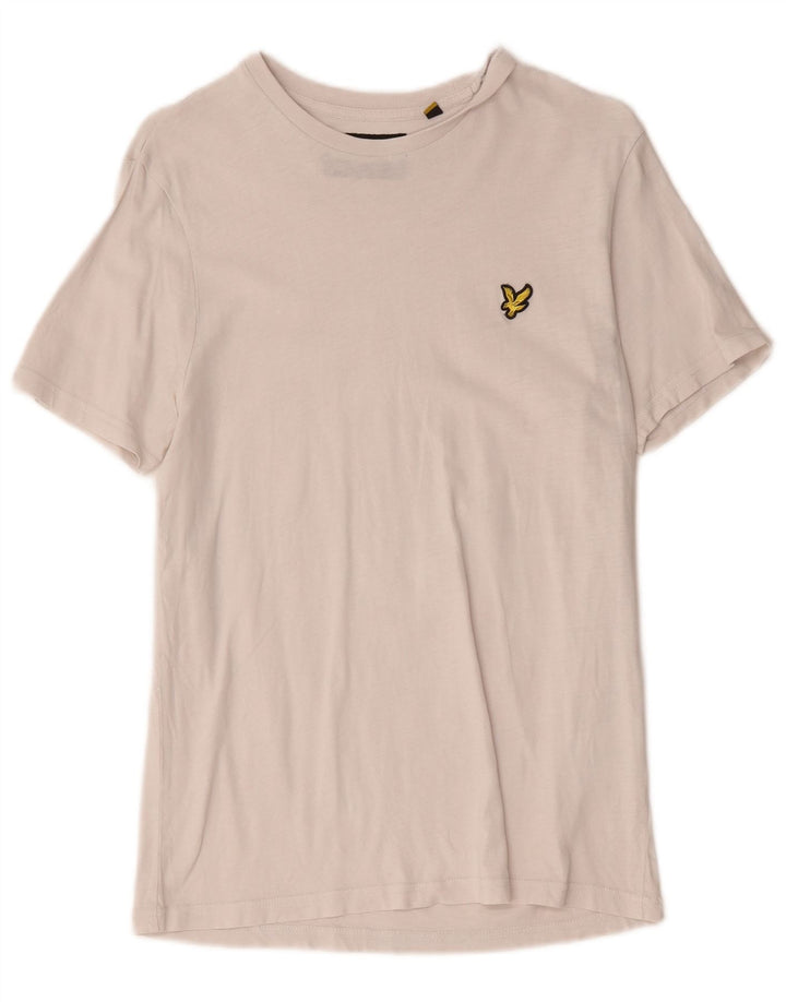 T-shirt męski Lyle & Scott, mały, biały, bawełniany