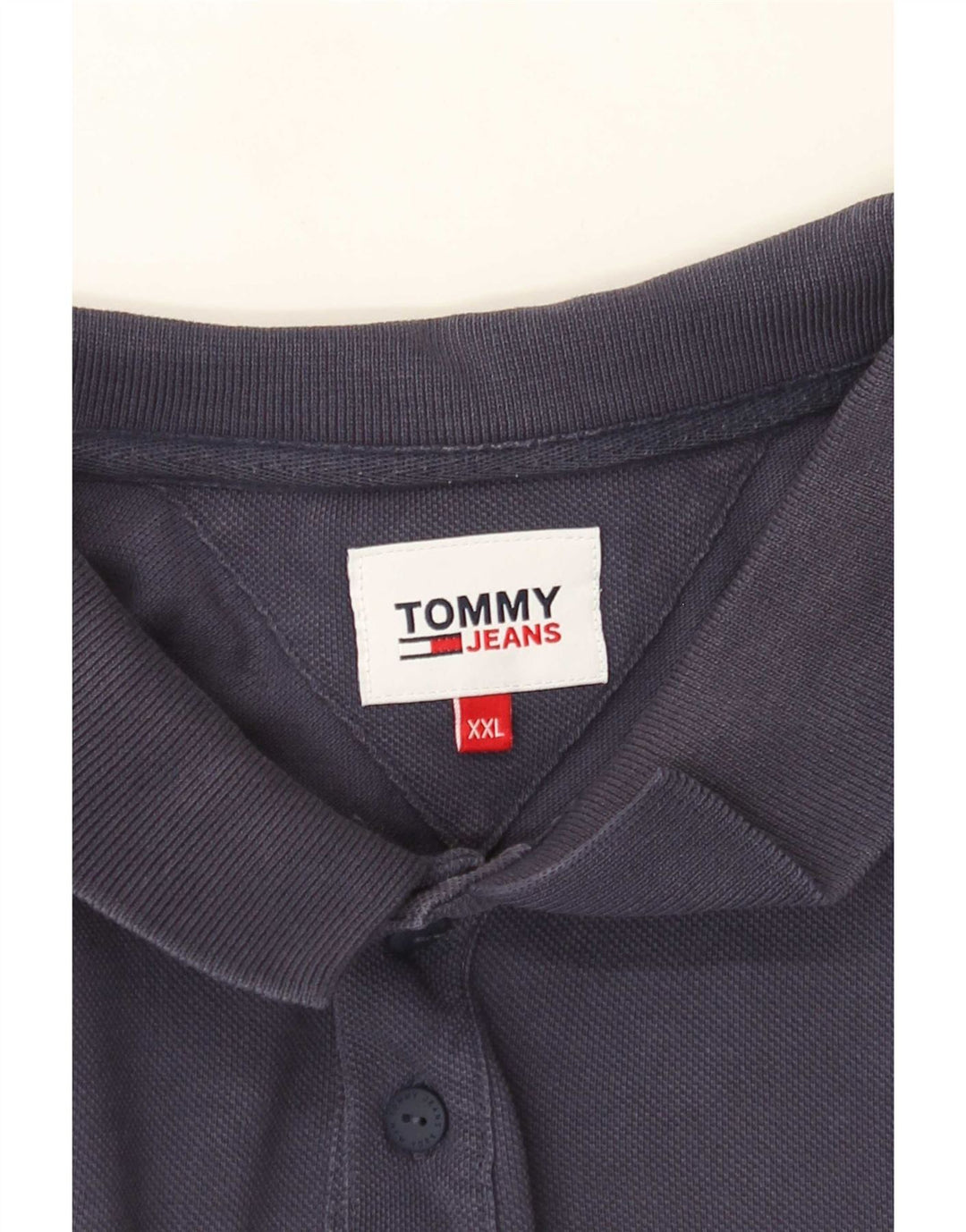 Męska koszulka polo Tommy Hilfiger 2XL granatowa