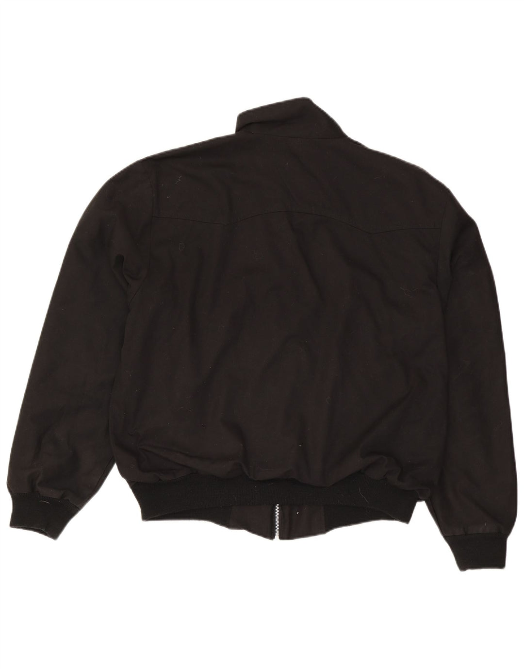 Męska kurtka bomber w stylu vintage UK 42 XL, czarny poliester