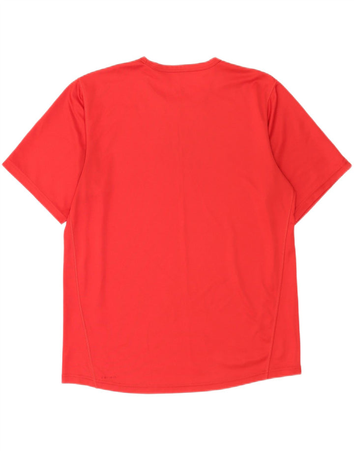 Męski T-shirt Nike Dri Fit, duży, czerwony