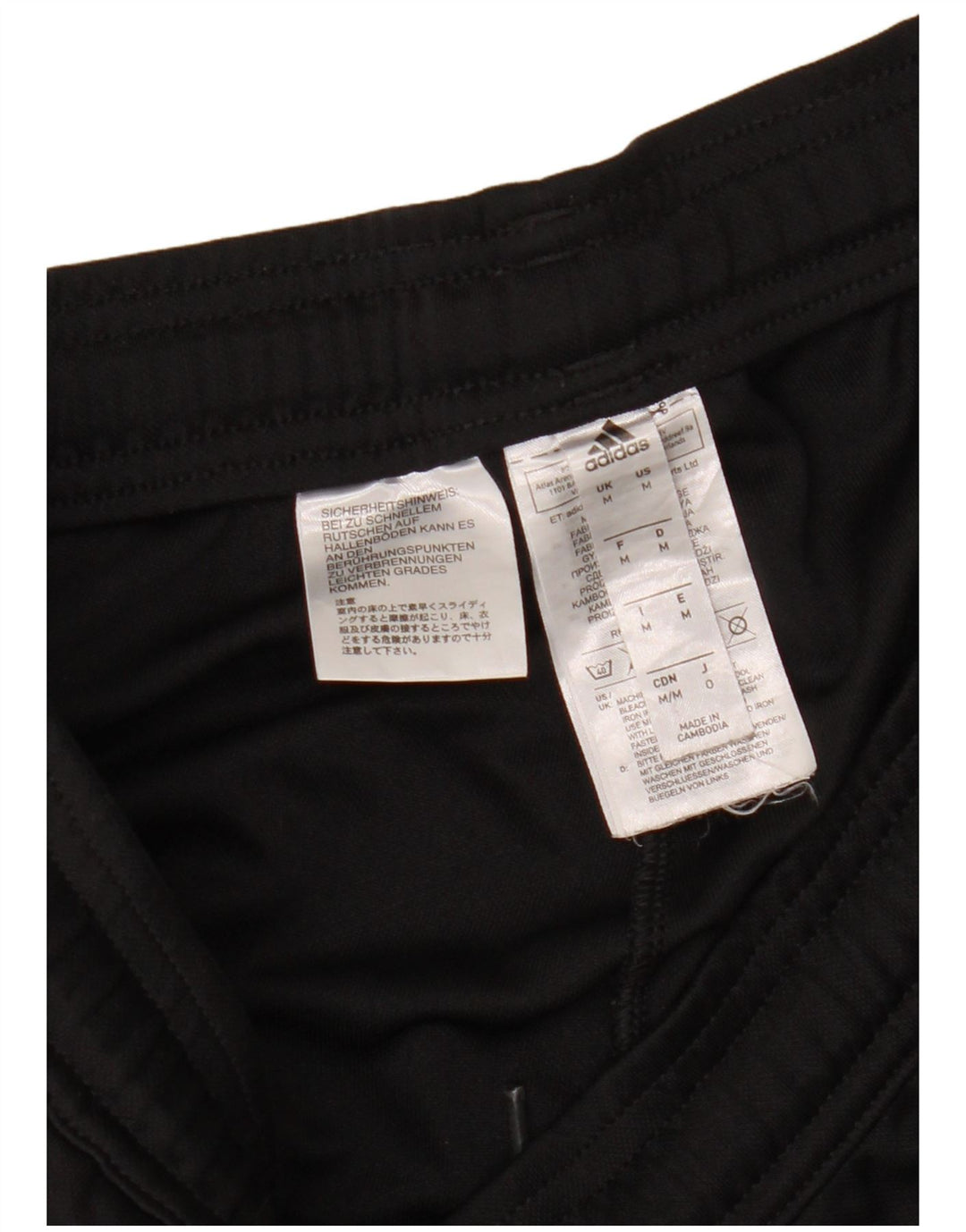 Męskie spodnie dresowe Adidas Climacool, średni czarny poliester