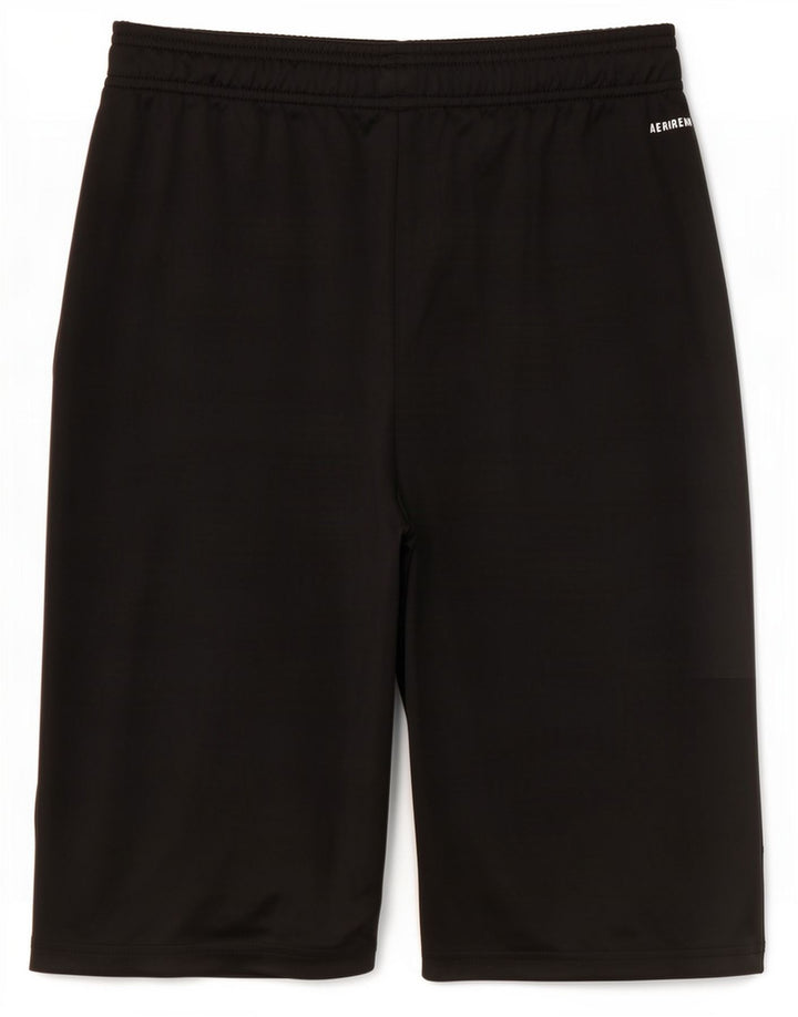 Męskie spodenki sportowe Adidas Aeroready Bermudy, małe, czarne, poliestrowe