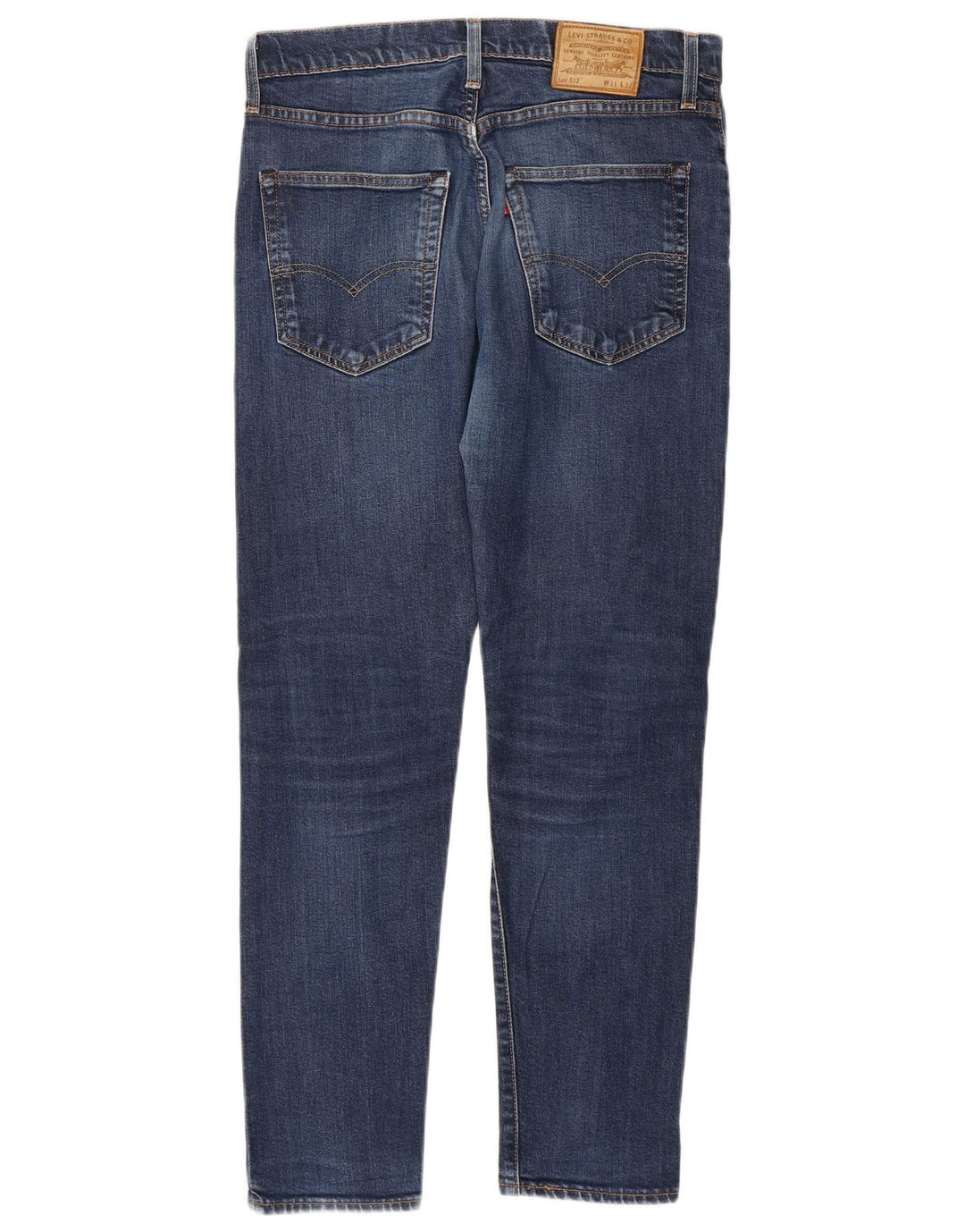 Męskie jeansy Levi's 512 Slim Tapered W31 L32 Granatowa bawełna