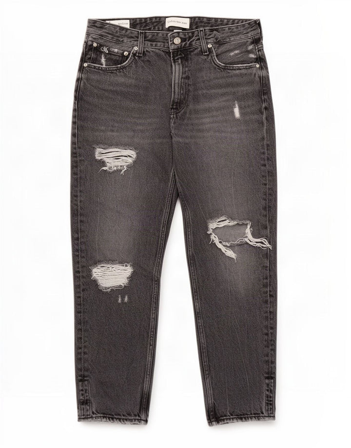 Męskie jeansy Calvin Klein w trudnej sytuacji W31 L27 szare