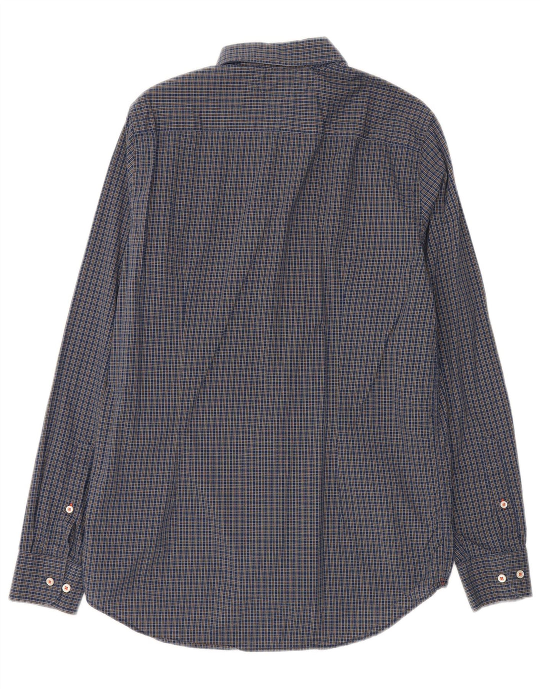 Koszula męska Tommy Hilfiger Slim Fit, duża, bawełniana w granatową kratę